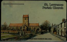 JERSEY 1996 PHONECARD ST.LAWRENCE PARISH CHURCH USED VF!! - Otros – Europa