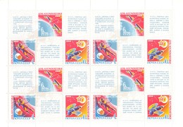 1968. USSR/Russia, Space, Cosmonautics Day, Sheet Of 6 Sets, Mint/** - Nuovi