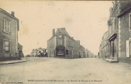 53 - Saint-Aignan-sur-Roë (Mayenne) - La Route De Renazé Et De Pouancé - Saint Aignan Sur Rö