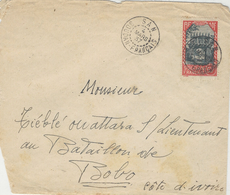 1937- Enveloppe Affr. à 50 C De SAN ( Soudan Français )  Pour Bobo Dioulasso ( Cote D'ivoire ) - Cartas & Documentos