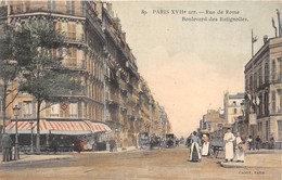 75017-PARIS-RUE DE ROME, BOULEVARD DES BATIGNOLES - Distretto: 17