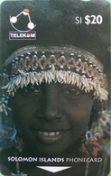 SALOMON  - Phoncard  - Cable § Wireless - Solomon Telecom -  Young Girl Of Sulufou Island  -  SI$20 - Isole Salomon