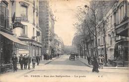 75017-PARIS- RUE DES BATIGNOLES LA POSTE - Arrondissement: 17