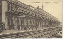 1. - JEUMONT : La Nouvelle Gare - Les Quais - Jeumont