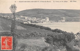 ¤¤  -   SAINT-MICHEL-en-GREVE   -  Le Bourg Et La Plage    -  ¤¤ - Saint-Michel-en-Grève