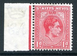 St Kitts & Nevis - 1938-50 KGVI Definitives - 1d Scarlet HM (SG 69) - St.Christopher-Nevis & Anguilla (...-1980)