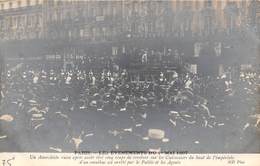 75-PARIS-CARTE-PHOTO- EVENEMENTS DU 1 MAI 1907, UN AMNARCHISTE RUSSE ARRÊTE PAR LE PUBLIC ET LES AGENTS ... - Other & Unclassified