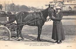 75-PARIS-LES FEMMES COCHER - Transporte Público