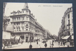 Carte Postale Bruxelles Boulevard D' Anspach - Avenues, Boulevards