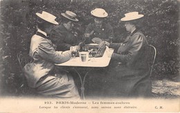 75-PARIS-LES FEMMES COCHER - Trasporto Pubblico Stradale