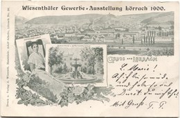 Lörrach 1900 Gewerbeausstellung - Loerrach