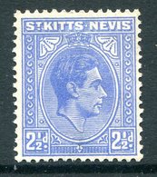 St Kitts & Nevis - 1938-50 KGVI Definitives - 2½d Ultramarine HM (SG 72) - St.Christopher, Nevis En Anguilla (...-1980)