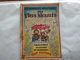LES PIEDS NICKELES  N° 12 FONT FORTUNE PAPIER MAT  REED  S.P.E 1951 - Pieds Nickelés, Les