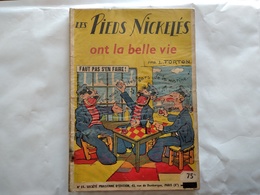 LES PIEDS NICKELES  N° 11  ONT LA BELLE VIE PAPIER MAT  REED  S.P.E 1950 - Pieds Nickelés, Les