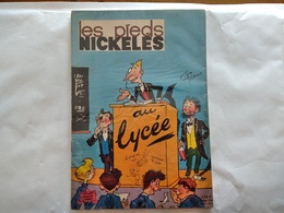 LES PIEDS NICKELES  N° 18  AU LYCEE  PAPIER MAT  REED  S.P.E 1962 - Pieds Nickelés, Les