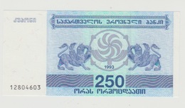 Banknote Georgie-georgia 250 Laris 1993 UNC - Georgien