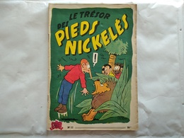 LES PIEDS NICKELES  N° 22  LE TRESOR DES PIEDS NICKELES  E.O 1953 PAPIER MAT  S.P.E - Pieds Nickelés, Les