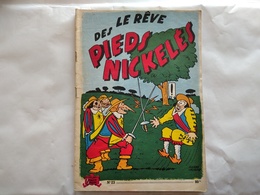 LES PIEDS NICKELES  N° 23  LE REVE DES PIEDS NICKELES  E.O 1953 PAPIER MAT S.P.E - Pieds Nickelés, Les