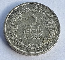 German Empire 2 Reichsmark 1927 (A) - 2 Reichsmark