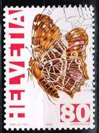 Schweiz 1995, Michel# 1545 O Map Butterfly (Araschnia Levana) - Oblitérés