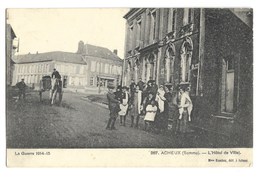 SOMME   ACHEUX  Hotel De Ville - Acheux En Amienois