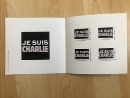 France 2015 Montimbramoi Collector Privé " Je Suis Charlie " Hebdo Attentat 4 Timbres 15/01/2015 - Collectors