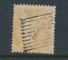 INDIA, 1854 2 Anna Yellow No Wmk Small Thin Used, SG43, Cat GBP55 - 1854 Britische Indien-Kompanie