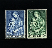 IRELAND/EIRE - 1954  MARIAN YEAR  SET  MINT - Neufs