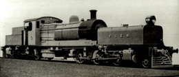 Photographie D'une Locomotive F C E R - Reproduction - Treinen