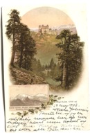 RIGI-KULM Mehrbildkarte Farblitho 1908 - LU Luzern