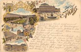 75-PARIS-SOUVENIR DE PARIS - Cartas Panorámicas