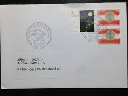 Vatican, Circulated Cover To Portugal, "Europa Cept", "Astronomy", "Coins On Stamps", 2009 - Cartas & Documentos