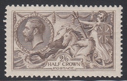 GRAN BRETAGNA 1918  2/6d  SG 413a BRADBURY  OLIVE BROWN   MNH  SUPERB EXAMPLE FULL ORIGINAL GUM - CENTERED - FRESH - - Nuevos