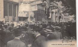 75-PARIS-MARCHE DE L'ARMEE 29 MAI 1904, L'HÔTEL DU MATIN , LA VEILLE DE LA MARCHE - Sonstige & Ohne Zuordnung
