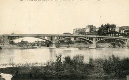 PONT DE SAINT JUST SAINT RAMBERT SUR LOIRE INAUGURE EN 1930 - Saint Just Saint Rambert