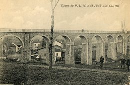 SAINT JUST SUR LOIRE VIADUC DU PLM - Saint Just Saint Rambert