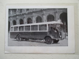 Transport Utilitaire - Nouvel Autobus De La RATP  Ville De Paris - Coupure De Presse De 1938 - LKW