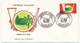 MADAGASCAR - Enveloppe FDC - Défense De La Forêt - Tananarive - 6/8/1971 - Madagascar (1960-...)