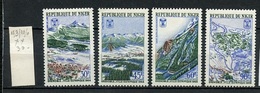 JO Grenoble - Niger 1967 Y&T N°193 à 196 - Michel N°152 à 155 *** - Jeux Olympiques D'hiver - Winter 1968: Grenoble