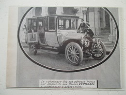 Transport Utilitaire - Omnibus VERMOREL  -  Colonies Françaises  - Coupure De Presse De 1931 - Trucks