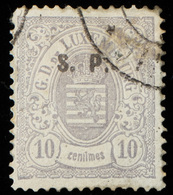 Luxembourg - 1881-82 - 10c Yv S39 - Used - Strafport