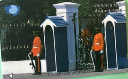 JAMAÏQUE  -  Phonecard  -  Kings House Gate  -  J $ 50 - Giamaica