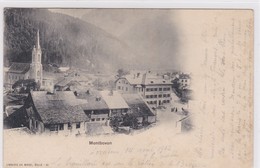 Montbovon - Vue Partielle, Hôtel - Montbovon