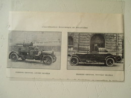 Transport Utilitaire - Camion Pompier De Premier Secours - Coupure De Presse De 1929 - Vrachtwagens