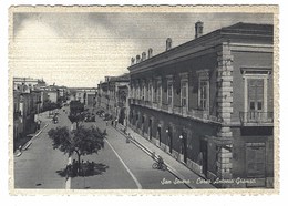 4806 - SAN SEVERO FOGGIA CORSO ANTONIO GRAMSCI ANIMATA 1955 - San Severo