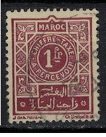 MAROC          N°  YVERT  :    TAXE 33       OBLITERE       ( Ob   7/03 ) - Strafport