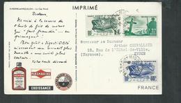 Saint Pierre Et Miquelon , Carte Plasmarine - Covers & Documents