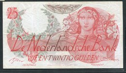 Netherlands  - 25 Gulden 1947 'Flora' - 5 BM 094191 - See The 2 Scans For Condition.(Originalscan ) - [1] …-1815 : Avant Royaume