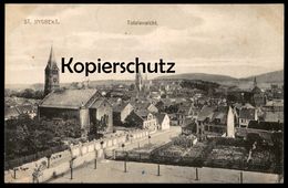 ALTE POSTKARTE ST. INGBERT TOTALANSICHT TOTAL GESAMTANSICHT SAAR SAARGEBIET Cpa Postcard AK Ansichtskarte - Saarpfalz-Kreis