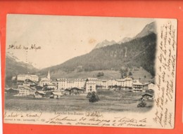 FPA-38 Leukerbad Loèche-les-Bains Et Gemmi Dos Simple, Circulé 1901 Vers Malleray . Cornaz 153 - Loèche